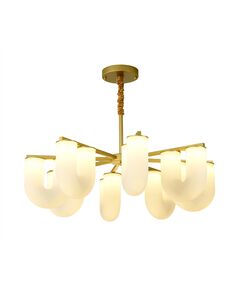 ((07679-8,33 Люстра Нера золото d88 h70 Led 80W (3000K-6000K)