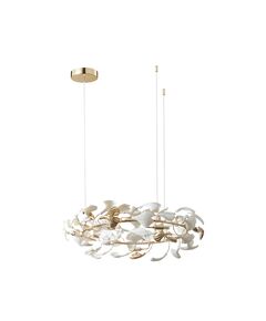 ((07868-70,33 Люстра Сири золото d70 h150 G9 7*7W (Led лампы в комплекте)