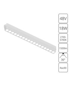 ((A2969PL-1WH СВЕТИЛЬНИК ПОТОЛОЧНЫЙ RAPID 48В 18Вт макс 1500лм 2700-6000К 95+ 36° smart ARTE LAMP