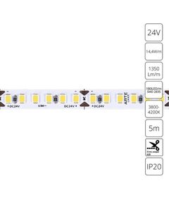 ((Светодиодная лента TAPE LED* 14,4Вт IP20 4000K  ARTE LAMP
