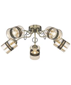 Светильник потолочный VELANTE 217-507-05 [E27, 5x40W]