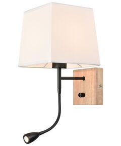 Светильник настенный VELANTE 267-711-02 [1x40W + LED, 1x1W]