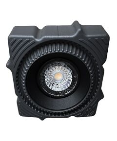 ST753.438.07 Св-к встр. светодиодный в натяжной ПВХ потолок Черный LED 1*7W 3000K 560Lm Ra80 60° I