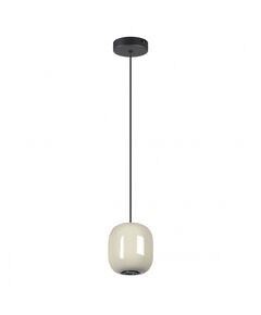 Подвес GU10 LED 4W OVAL (5053/1A PENDANT ODL24 311 черный/цвет слонов.кости//металл