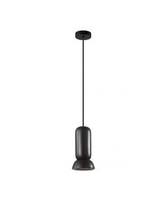 Подвес GU10 LED 4W KERAMA 5054/1D PENDANT ODL24 315 черный/металл/керамика