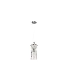 4968/1 MODERN ODL23 300 хром/прозрачный/металл/стекло Подвес E14 1*40W PASTI