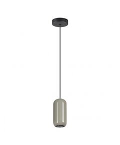 Подвес GU10 LED 4W OVALI 5053/1D PENDANT ODL24 311 черный/серый/металл