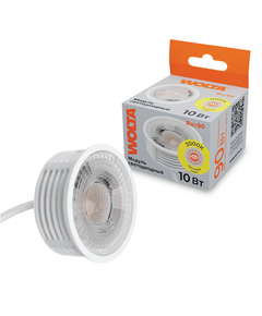 Светодиодный модуль  WDL-MR16-220V10W3K-LC с линзой 10Вт 900лм 3000K угол 60° 1/100 WOLTA