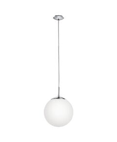 85261 Подвес RONDO, 1х60W (E27), Ø200, опаловый, белый