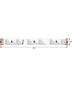 Лента светодиодная DesignLed LUX, 5050, 60 LED/м, 14,4 Вт/м, 24В, IP33, RGB (K)