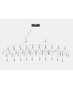 Светильник подвесной ST-Luce Золотистый/Прозрачный LED 1*23W 4000K