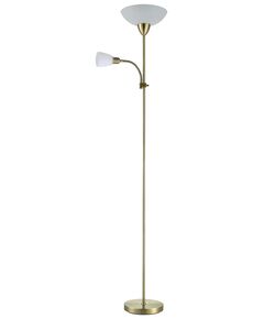 Светильник напольный VELANTE 315-505-02 [1x60W + E14, 1x40W]