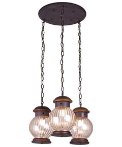 Светильник подвесной VELANTE 587-706-03 [E27, 3x40W]