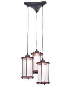 Светильник подвесной VELANTE 597-706-03 [E27, 3x40W]