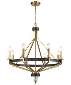 Светильник подвесной WERTMARK WE246.08.503 [8x40W]