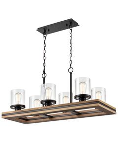 Светильник подвесной WERTMARK WE583.06.023 [6x60W]
