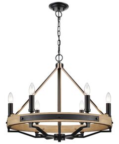 Светильник подвесной WERTMARK WE586.06.023 [6x40W]