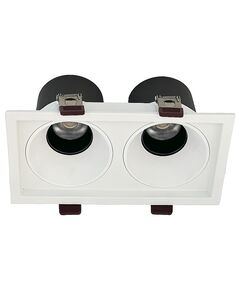 Светильник точечный встраиваемый WERTMARK TECHNICAL WTD.O21.000.30.20 [LED, 2x10W, 3000KK]