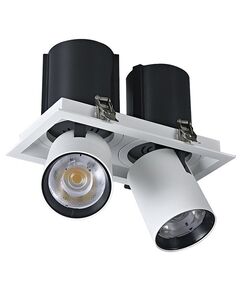Светильник точечный встраиваемый WERTMARK TECHNICAL WTD.O31.067.30.20 [LED, 2x10W, 3000KK]