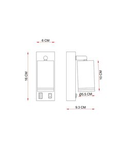 Спот Arte Lamp IMAI A2364AP-1WH