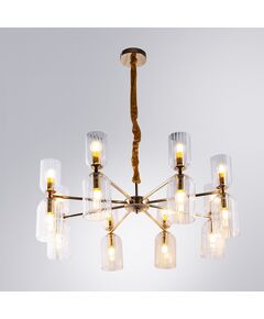 Подвесная люстра Arte Lamp CHARM A1623LM-16GO