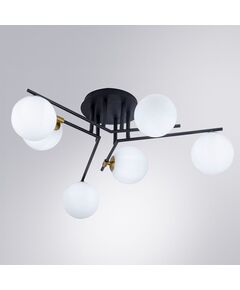 Потолочная люстра Arte Lamp GEMINI A2243PL-6BK