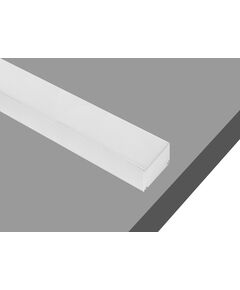Donolux накладной/подвесной алюминиевый профиль, 2 метра, [габариты в сборе: 32х35х2000 мм, Белый мат]