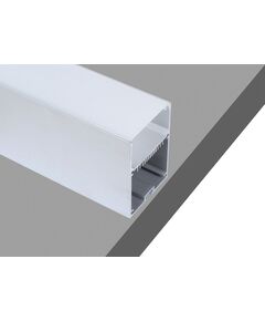 Donolux накладной/подвесной алюминиевый профиль, 2 метра, [габариты в сборе: 50х70х2000 мм]