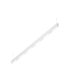 Donolux Led св-к подвесной, 36W, 1502х32мм, H71,5мм, 2775Lm, 48°, 3000К, IP20, корпус белый, белые модули, белый декор, блок питания AC/DC 24V в комплекте