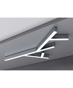 Donolux накладной светодиодный светильник, 115 Ватт, 7920Lm, 3000К, IP20, 759х1300мм, H73мм, Алюминий