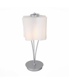 Настольная лампа ST-Luce Onde [Серебристый/Белый E27 1*60W (из 2-х коробок)]