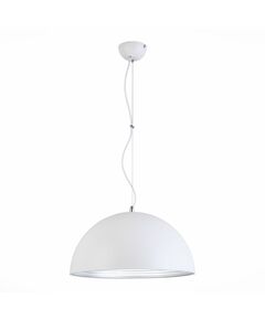 Светильник подвесной ST-Luce TAPPO [Белый/Белый, Серебристый E27 1*60W]