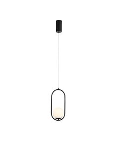 Подвесной светодиодный светильник ST Luce Donolo [Черный/Белый LED 1*8W]