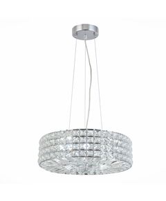 Люстра подвесная ST-Luce Disco [Хром/Прозрачный E14 4*60W]