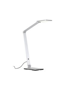 Настольная лампа ST-Luce Teocoli [Алюминиевый/Белый LED 1*8W]
