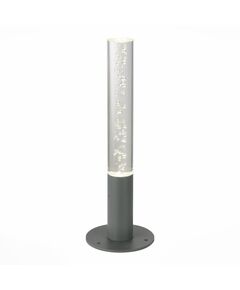 Светильник уличный наземный FLUIDO [ST-Luce Серый/Прозрачный, С пузырьками воздуха LED 1*3W]