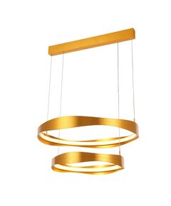 Светильник подвесной ST-Luce Elazzo [Золото/Белый LED 2*42W]