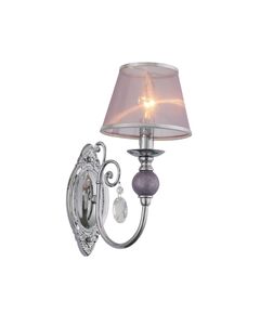 Бра ST Luce Lilium [Хром, Сиреневый/Сиреневый, Хром E14 1*40W]