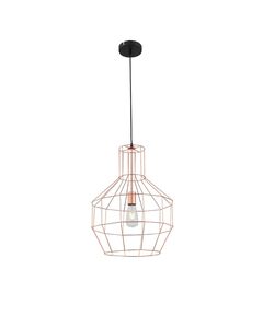 Подвес ST-Luce RETE [Черный/Латунь E27 1*60W]