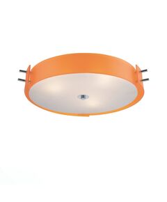 Светильник потолочный ST-Luce Hegia [Хром/Белый, Оранжевый E14 6*40W]
