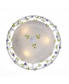 Светильник потолочный ST-Luce Fiori [Белый с золотом, зеленый, розовый/Белый E27 3*60W]