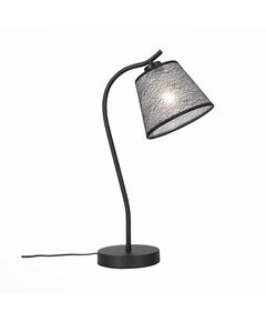 Настольная лампа ST-Luce Tabella [Черный/Белый с черным узором E27 1*40W]