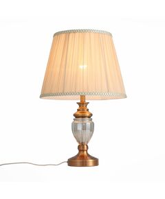 Настольная лампа ST-Luce Vezzo [Бронза/Бежевый E27 1*60W]