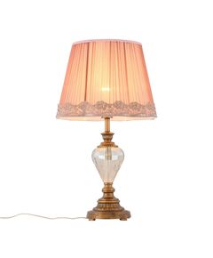 Настольная лампа ST-Luce Assenza [Медный/Пыльная роза E27 1*60W]