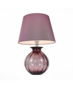 Настольная лампа ST-Luce Calma [Хром, Пурпурный/Пурпурный, Белый E27 1*60W (из 2-х коробок)]