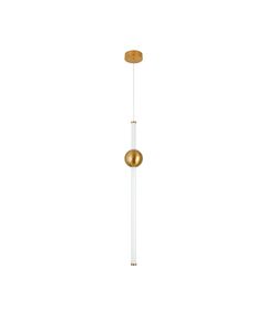 Светильник подвесной ST-Luce ANGURRA [Золото/Золото, Белый LED 1*18W]
