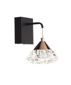 Бра ST Luce Untido [Черный, Золото/Прозрачный LED 1*6W]