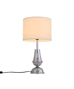 Настольная лампа ST-Luce Canzone [Хром/Белый E27 1*60W]