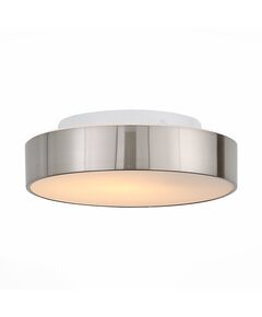 Светильник настенно-потолочный ST-Luce [Белый/Белый, Хром E27 1*40W]