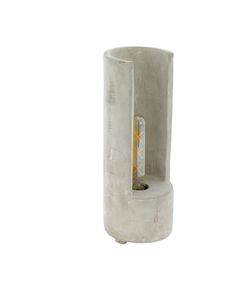Настольная лампа LYNTON, [1x60W (E27), H370, бетон, серый]